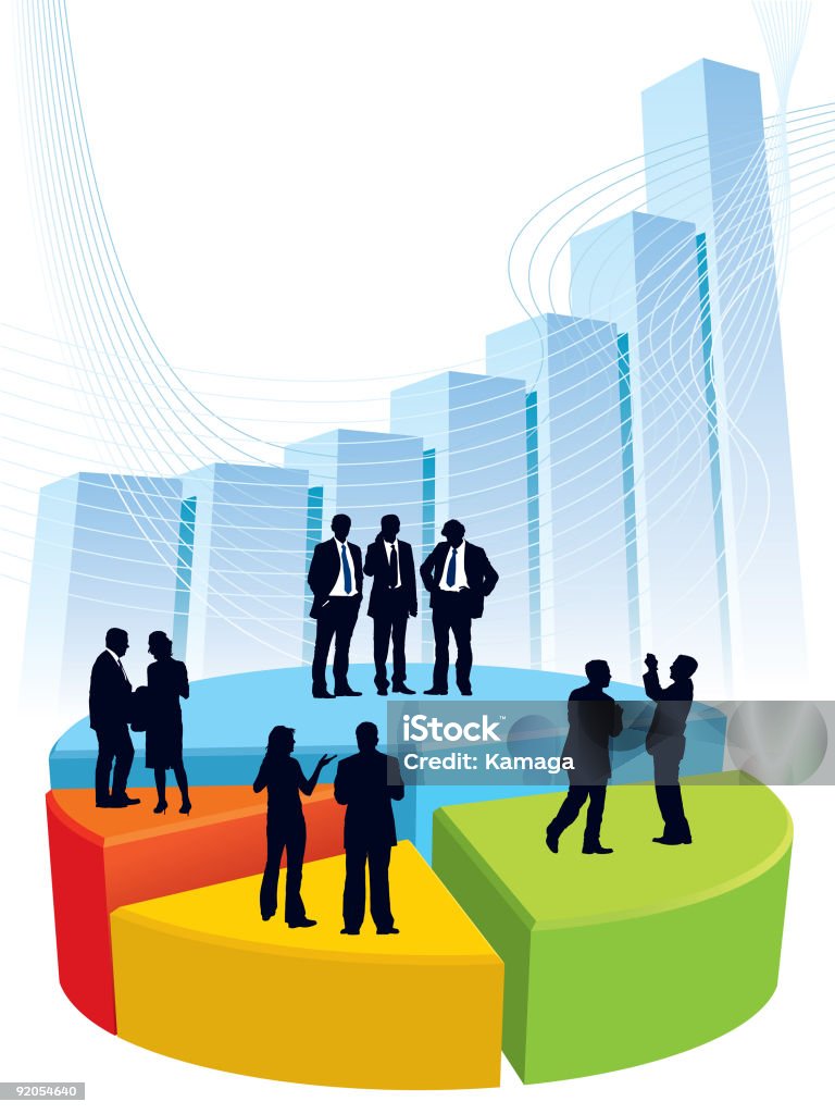 Businness Raph's Business Graph Stock Illustration - Download Image Now - Adult, Art ...