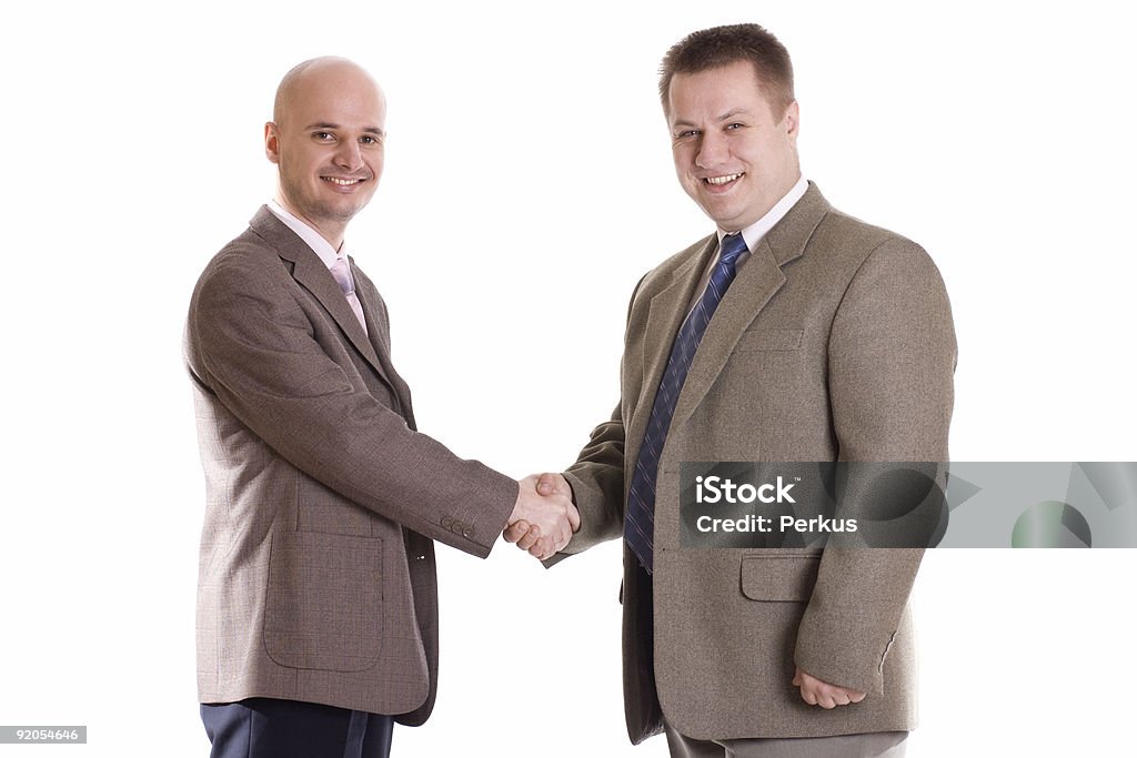 businessmans Poignée de main deux - Photo de Poignée de main libre de droits