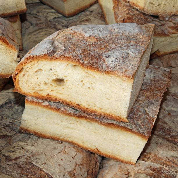 istock bread cooked in a wood oven for sale i 920549852