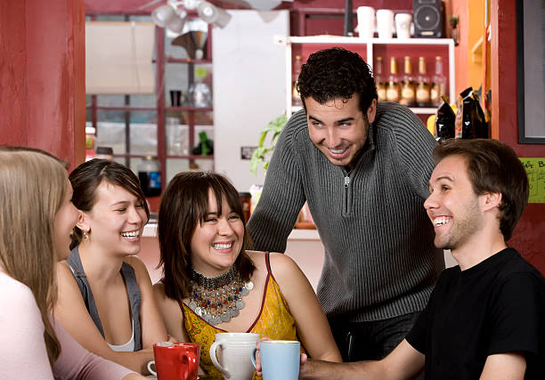 istock Friends in a Coffee House 92055018