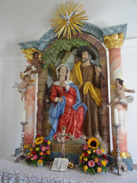 istock Altar of a chapel in Upper Bavaria 920550352
