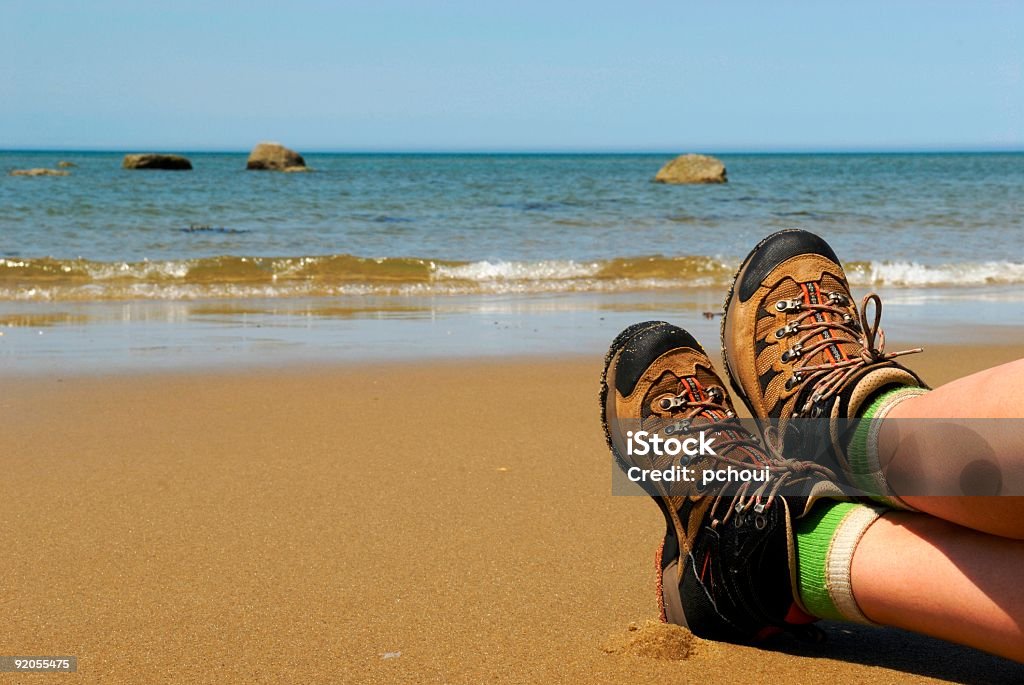 Caminhadas na praia, Cape Cod National Seashore, Massachusetts - Foto de stock de Longa Caminhada royalty-free