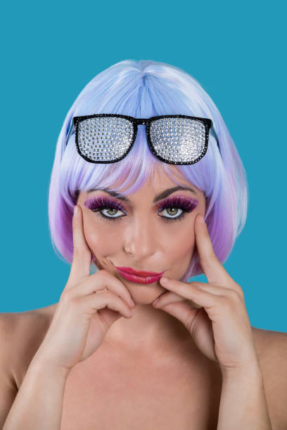 istock Attractive woman with glamour glasses 920554890