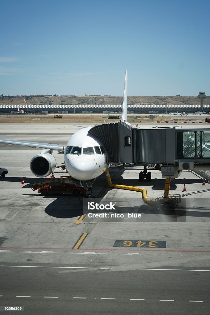 Avion par la porte - Photo de Affaires libre de droits