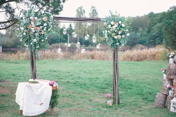 Wood Hand Made Welcome Wedding Decoration
