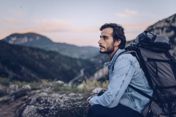 istock Beautiful view from the mountain top 920581454