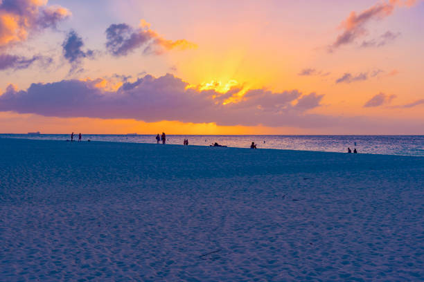 istock sunset sum sea of the caribbean 920591146