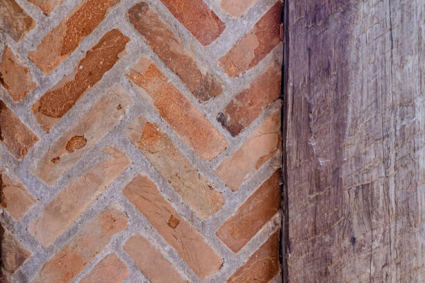 istock brick wall next to wooden doorway 920596824