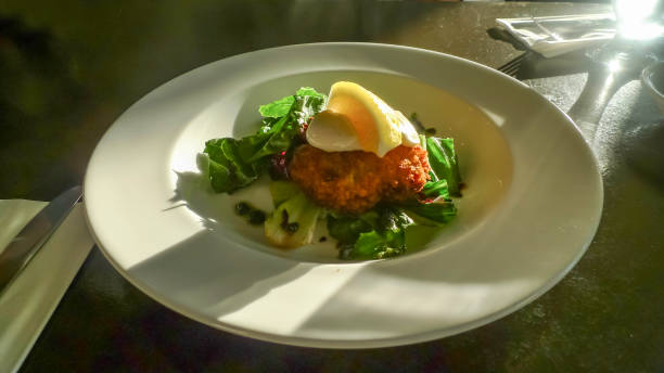 istock Tasty baked fish on plate 920602602