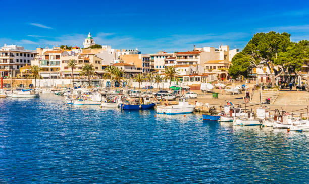istock Cala Ratjada harbor, beautiful coast on Majorca island, Spain 920634254