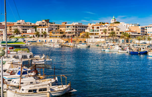 istock Spain Majorca, idyllic view of Cala Ratjada harbor waterfront 920634314