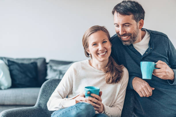 istock Beautiful middle age family 920638144