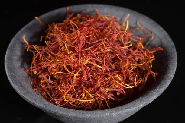 istock Macro collection, expensive real dried saffron spice close up 920640750