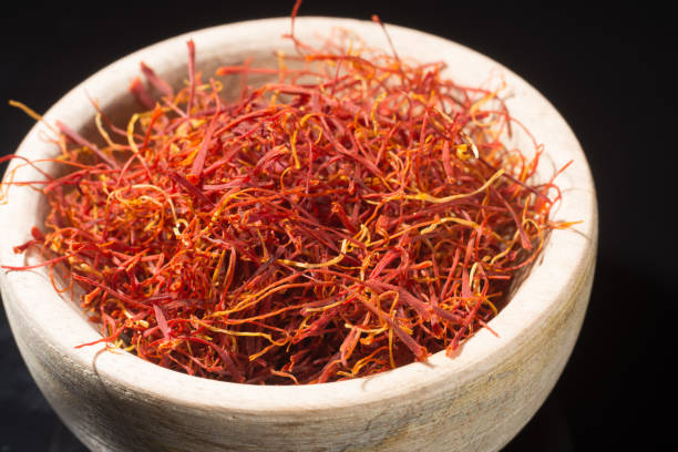 istock Macro collection, expensive real dried saffron spice close up 920640778