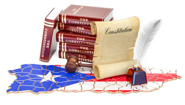 istock Constitution of Puerto Rico concept, 3D rendering 920645506