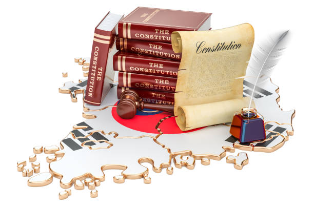 istock Constitution of South Korea concept, 3D rendering 920645514