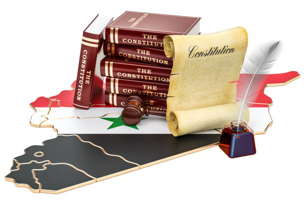 istock Constitution of Syria concept, 3D rendering 920645516