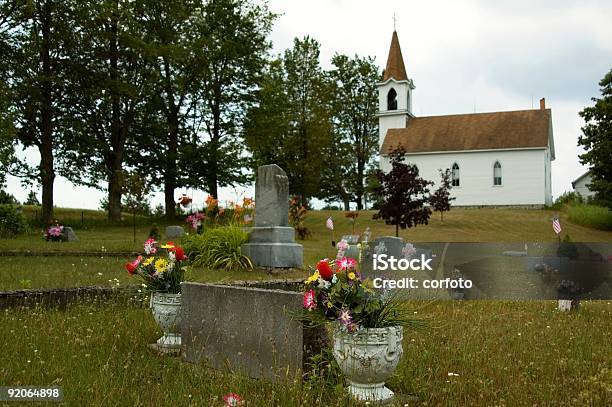 Country Graveyard Stock Photo - Download Image Now - Cheboygan - Michigan, American Culture, Architecture