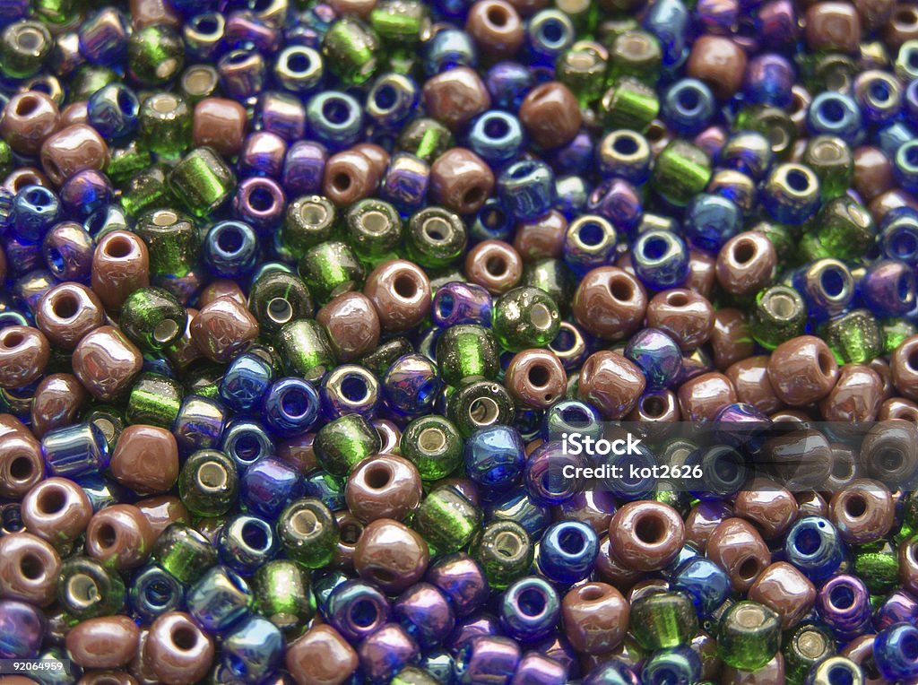 Multi-coloured beads  Abundance Stock Photo