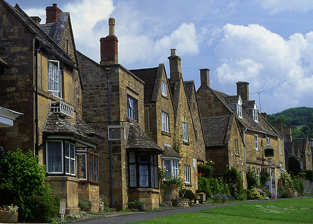 istock Main street at Broadway, Worcestershire, England 92065785