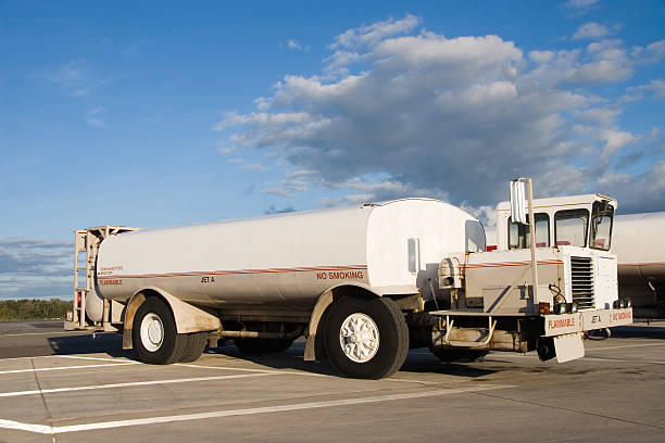 istock White Fuel Truck 92065824