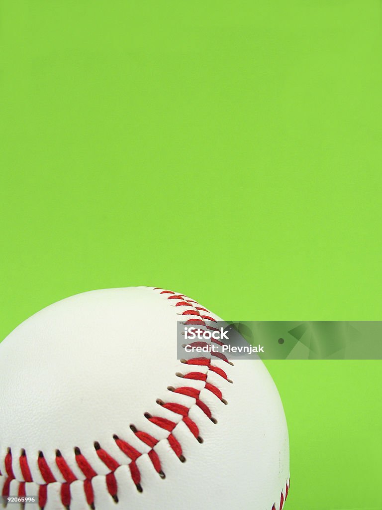 baseball stitch  American Culture Stock Photo