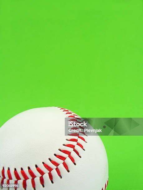 Baseball Stitch Stock Photo - Download Image Now - American Culture, Authority, Baseball - Ball