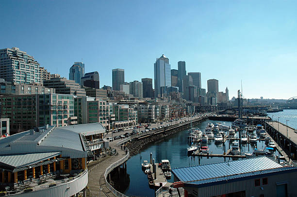 Avenida do Atlântico de Seattle - foto de acervo