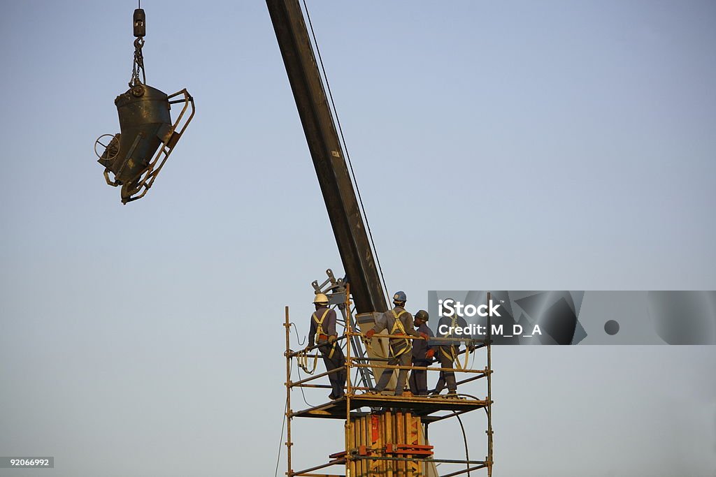 Highrise Konstruktion - Lizenzfrei Tauwerk Stock-Foto