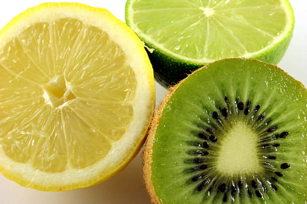 Kiwi de lima limón - foto de stock