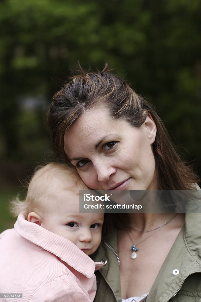 Mother and Daughter - Royalty-free Abraçar Foto de stock