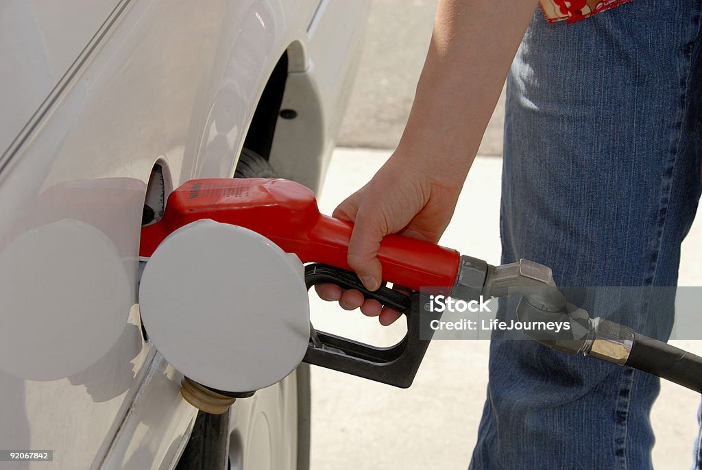 Gas de bombeo - Foto de stock de Hacer cola libre de derechos