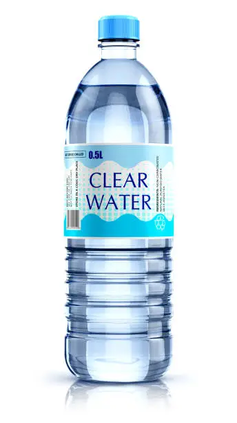 Photo of Plastic drink water bottle