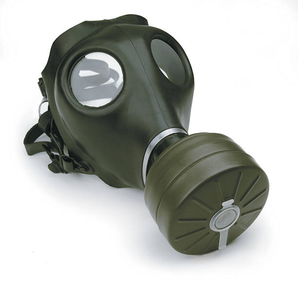 istock A black gas mask isolated on white 92068378