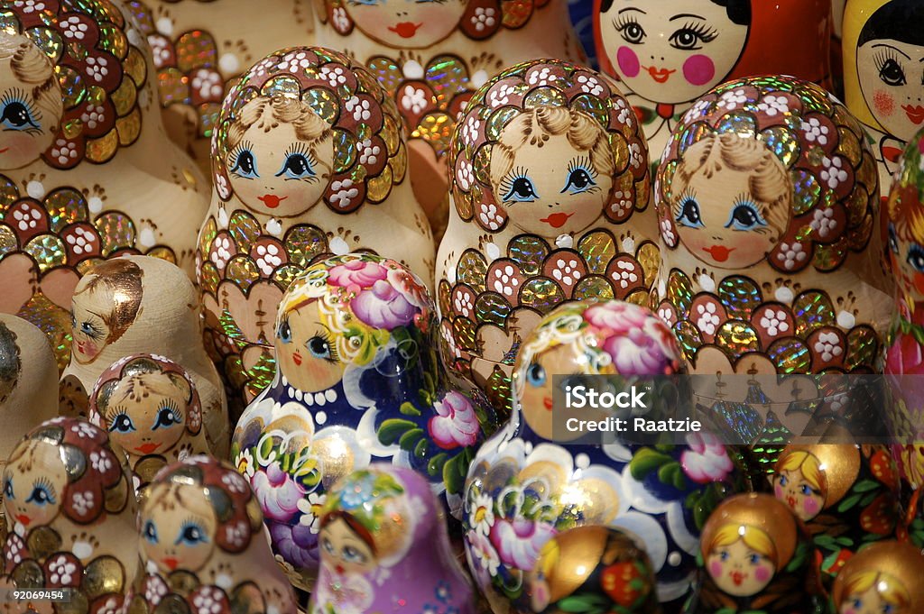 Russische Puppen - Lizenzfrei Farbbild Stock-Foto
