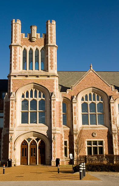 istock Front Entrance of a University Building 92069614