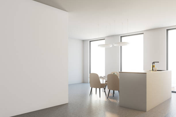 istock Wooden and white kitchen corner 920696260