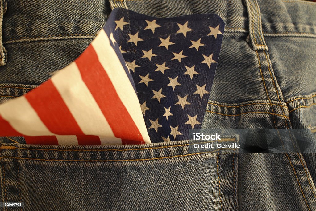 American fez - Royalty-free Bandeira dos Estados Unidos da América Foto de stock