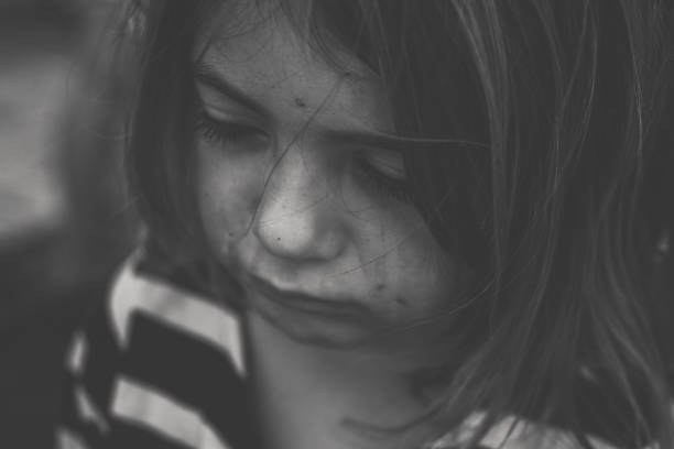 istock Dirty faced girl 920702110