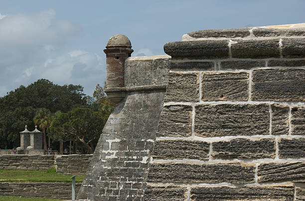 istock St. Augustine City Gate Garita Castillo de San Marcos 92070857
