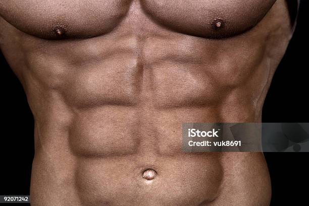 Foto de Seis Pacote e mais fotos de stock de Testosterona - Testosterona, Abdômen Humano, Academia de ginástica