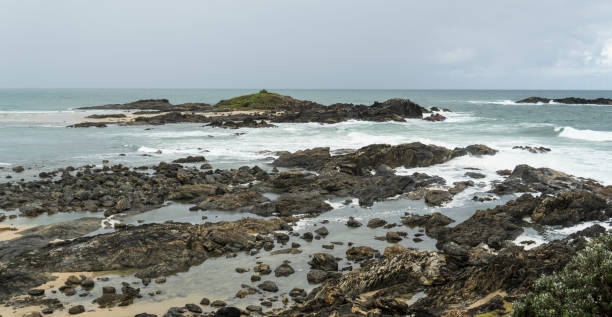 istock Beachfront view of Pacific Ocean at Sawtell. NSW. Australia. 920713080