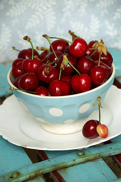 istock Cherries in ancient french bol 92071333