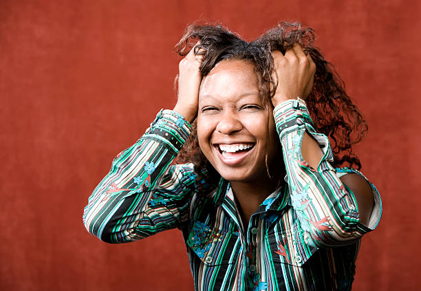 istock Laughing African-American Woman 92071454