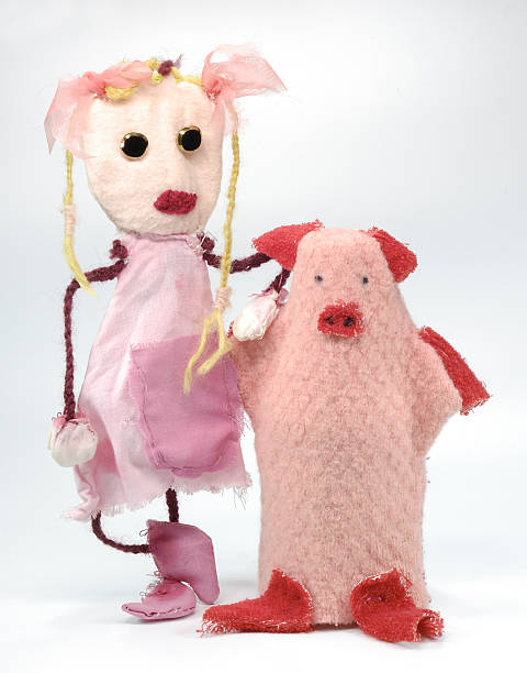 istock Pink Rag Doll Toys 92071566