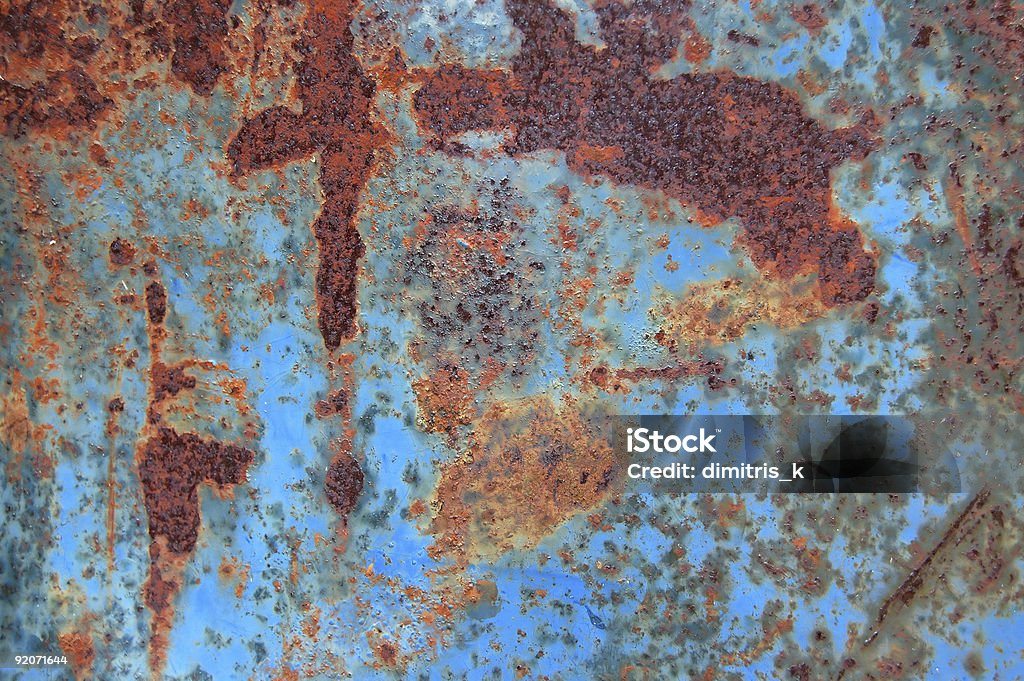 Textura metálica de óxido - Foto de stock de Abstracto libre de derechos
