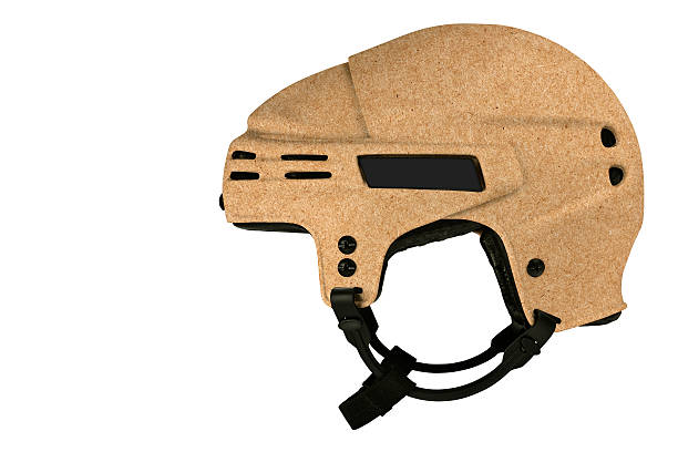 istock Cardboard Ice Hockey Helmet 92072398
