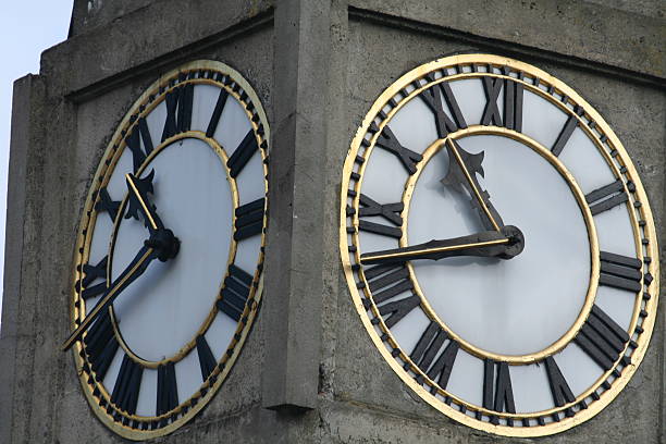 istock Clock Twins of Ireland 92072745