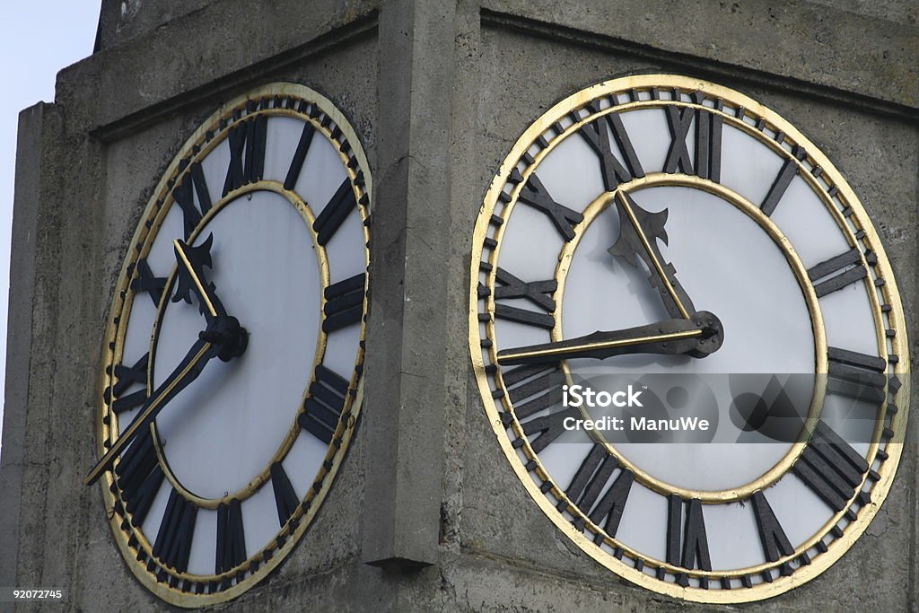 Relógio de gémeos da Irlanda - Royalty-free Algarismo Romano Foto de stock