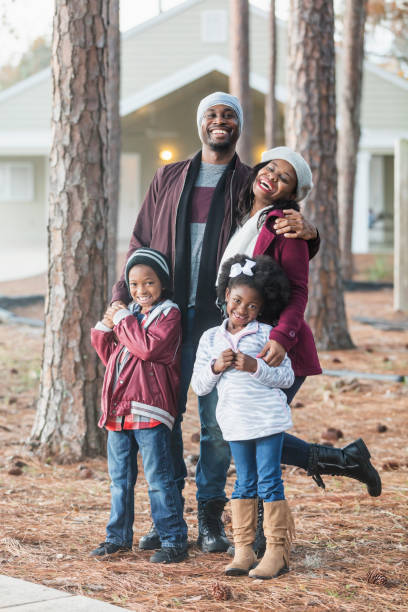 istock African-American family outdoors in autumn 920728162
